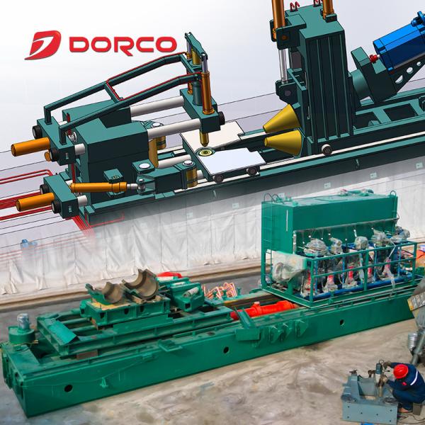 Large Processing Range Horizontal Configuration Ring Shaped Rolling Machine