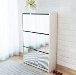 Modern design shoe rack of home livingroom furniture Melamine cover frivolous