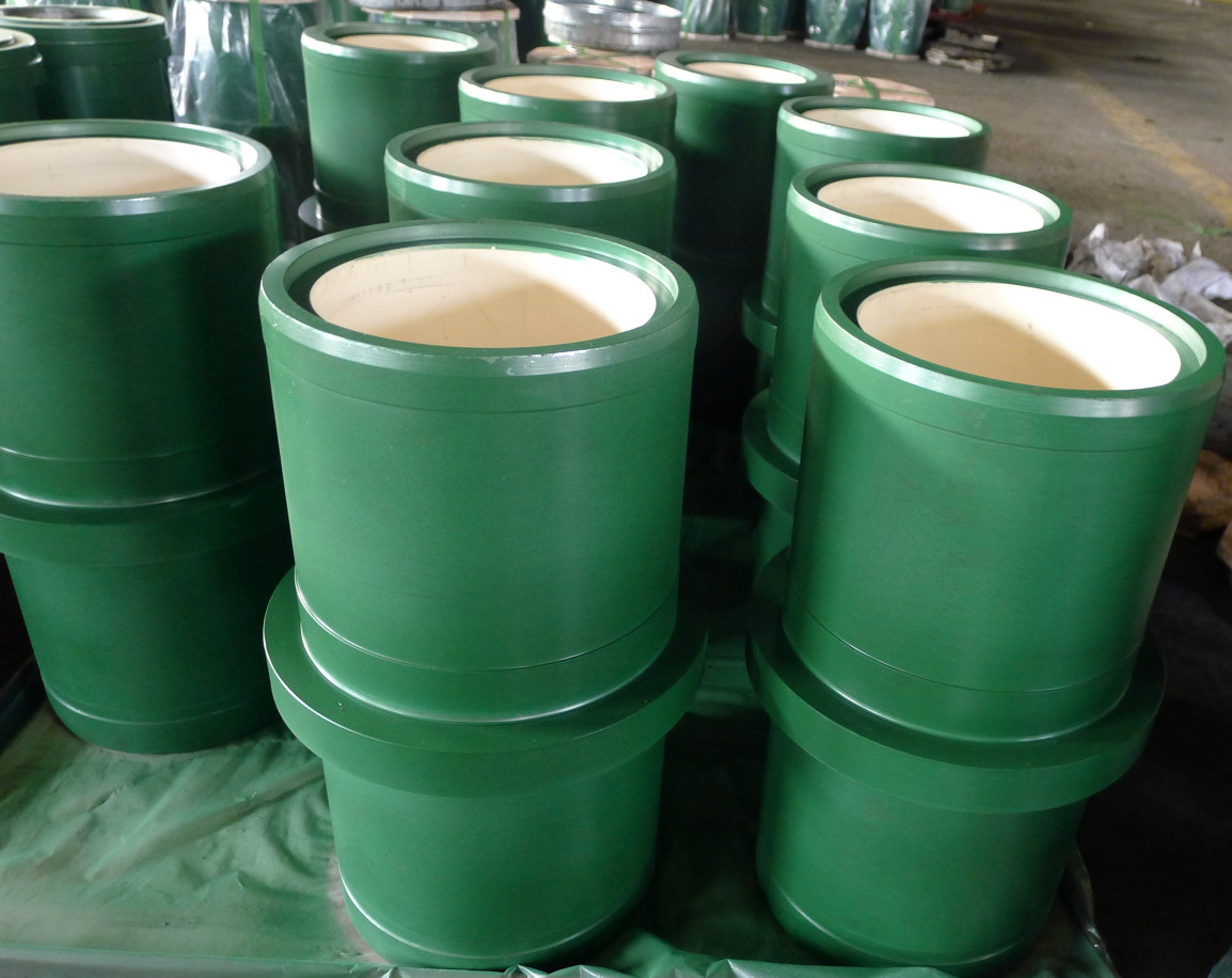 EMSCO FB1300 Mud Pump Zirconia Liners, NATIONAL 14P-220 mud pump, WH2215 mud pump, WH2214 MUD PUMP CERAMIC LINER,