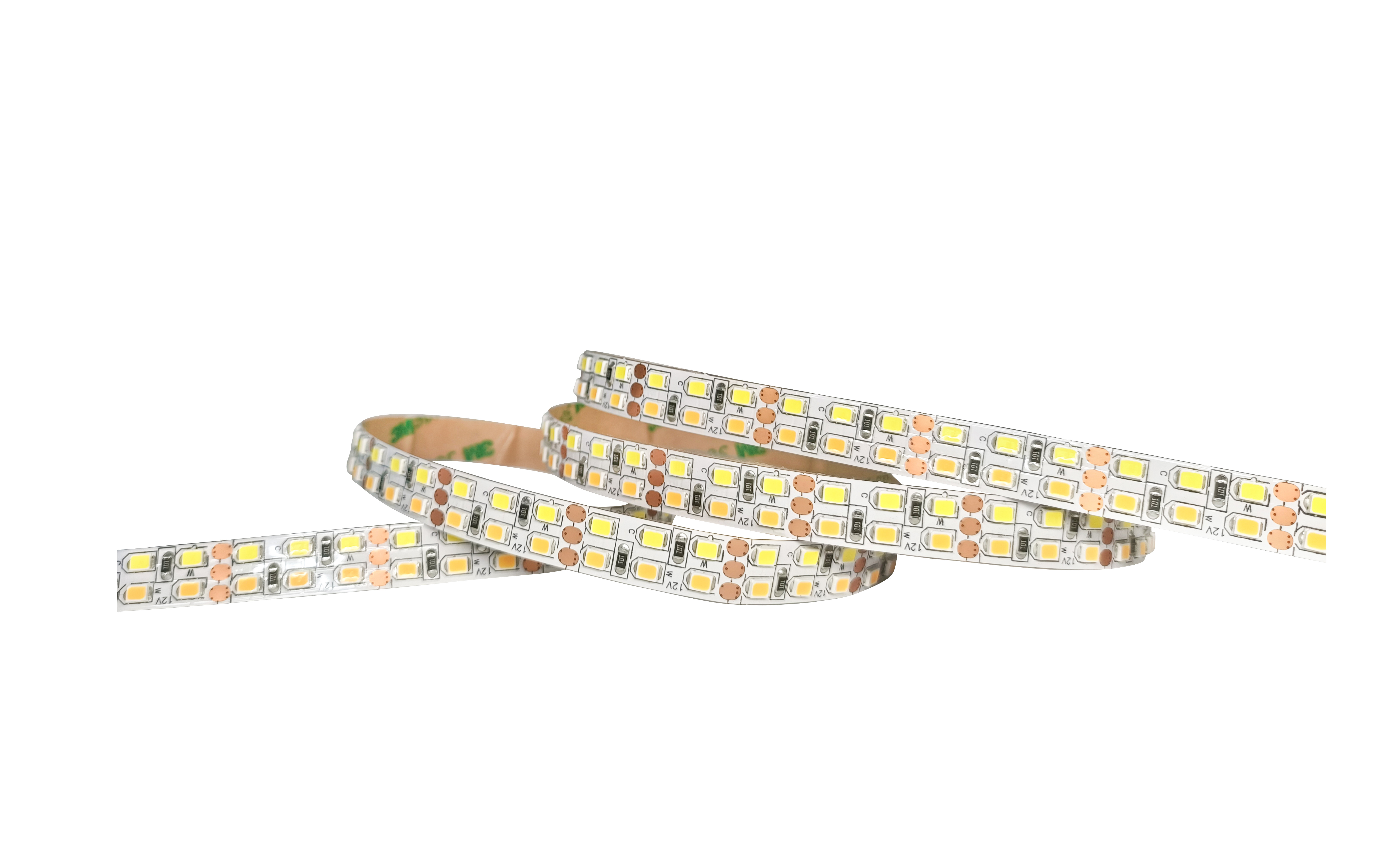 Dimming SMD 5050 LED Strip Light Low Voltage Double Row Flexible 12V / 24V