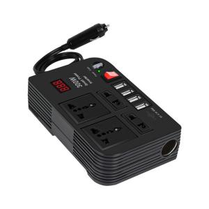 Wholesale Factory Price Car Battery Inverter Digital Display Car Inverter 300W High Power Charger Modified Sine Wave Inverter Car from china suppliers