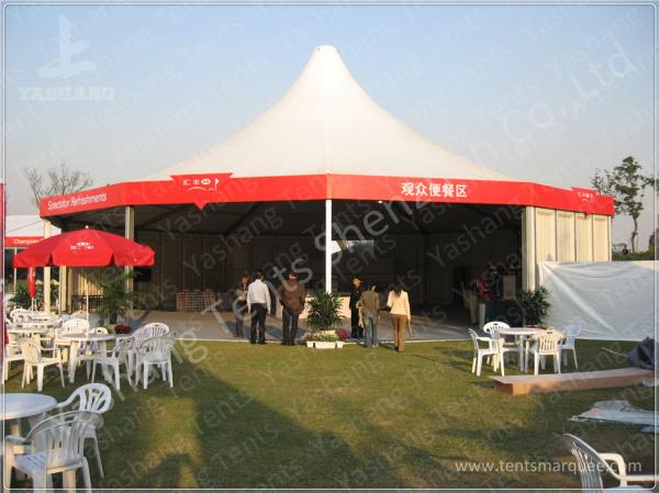 25x25 M Auto Road Show Outdoor Exhibition Tents High Performance ISO CE Certification