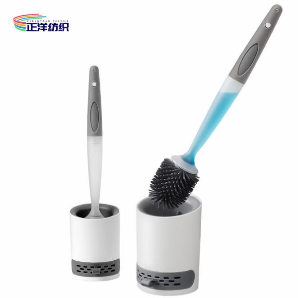 TPR Silicone Long Handle Cleaning Brush 17 Inches With Holder And Detergent Tank