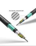 Underground Cable GYTA 53 12 Core Fiber Optic Cable With Double Armour And PE