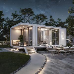 Wholesale Luxurious Design Apple Cabin House for Moveable Vacation Cottage from china suppliers