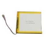 Custom Ultra Thin 3.7 V Lipo Cell 308090 3000mah Li Polymer Battery Pack