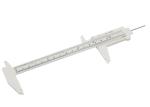 CE Microblading Plastic Vernier Calipers Eyebrow Tattoo Measuring Calipers
