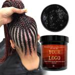 No Flaky White Strong Hold Big Size Braid Hair Locking Gel Anti-Frizz Long
