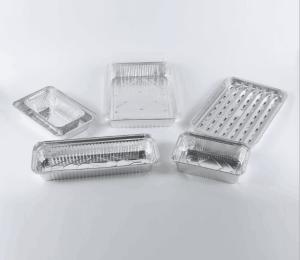 Wholesale Disposable Rectangular Turkey Chicken Roast Aluminum Foil Serving Tray from china suppliers