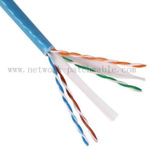 Wholesale Outdoor Pass Fluke LSZH Cat6 UTP Cable 0.56mm Copper 10 Gigabit Ethernet from china suppliers
