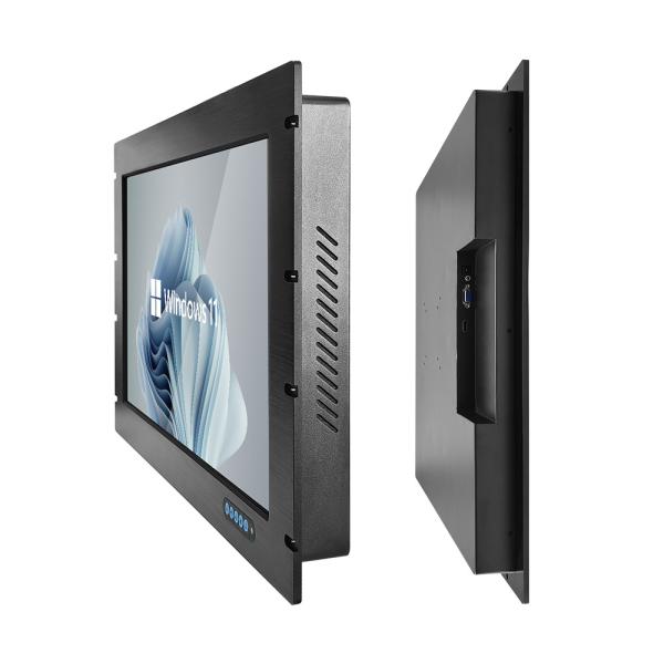 Aluminum Alloy Frame Contact Screen Monitor Equipped With Capactive Multi Touch