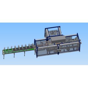 220V Side Push Wrap Around Cartoner Packer Machine 1000L/Min