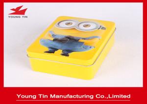 Wholesale Metal Tinplate Custom Artwork Embossed Candy Tin Cans With 0.23 MM Cover from china suppliers