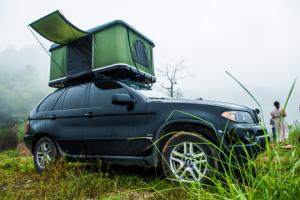 Wholesale Off Road Adventure Camping ABS Hard Shell Roof Top Tent HA125 from china suppliers