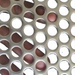 Industry Puncing Plate Round Small Hole 0.5mm Perforated Sheet Metal Panels with