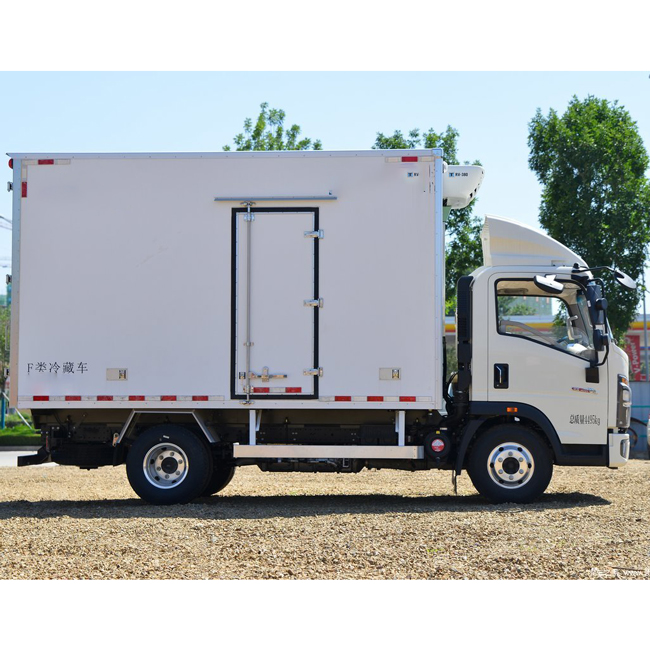Customized SINOTRUK HOWO 4x2 New Model 4.1M Refrigerator Trucks Freezer Van Refrigerator Truck Wagon