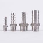 Silver RTS Stainless Steel 201 304 Pipe Fittings Hex Nipple Hose Nipple for