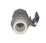 304 Stainless Steel Double Union PPR Switch Hot Melt Ewelding Full Bore Function