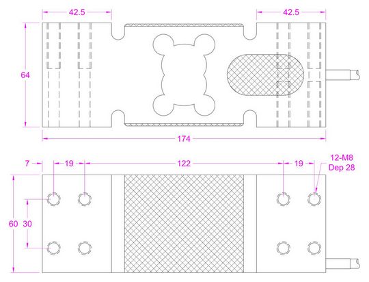 single point load cell with digital output