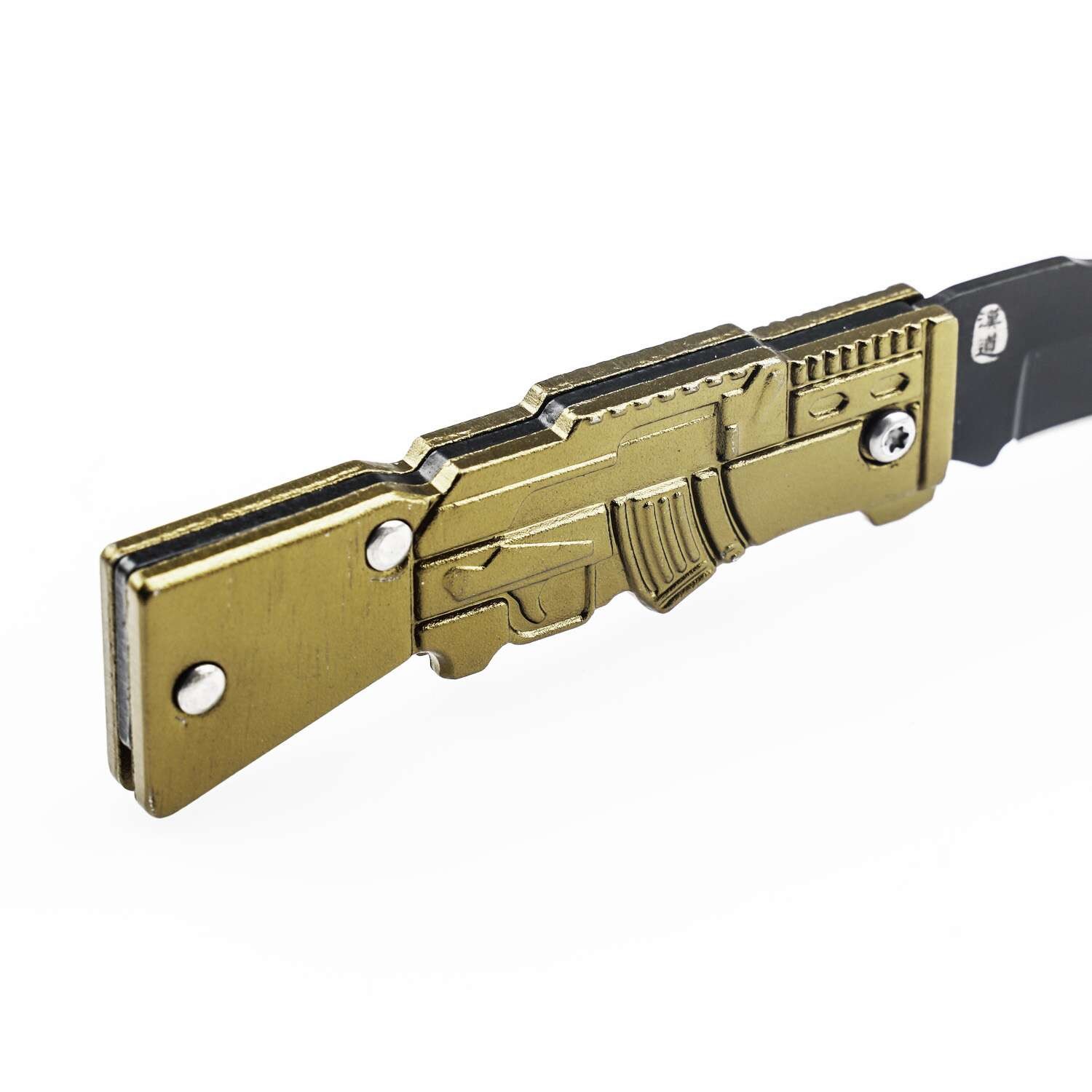 Mini AK Dagger Knife 1.6mm Blade Aluminium Handle 4.5 Inches
