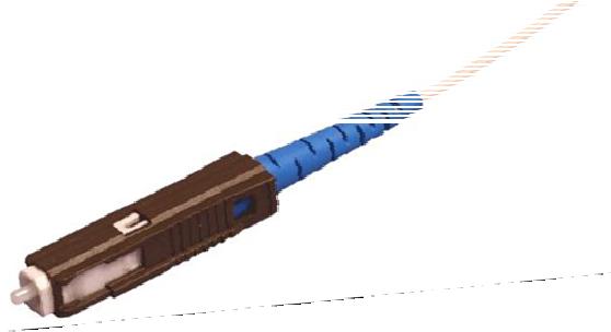 fiber pigtail mu connector
