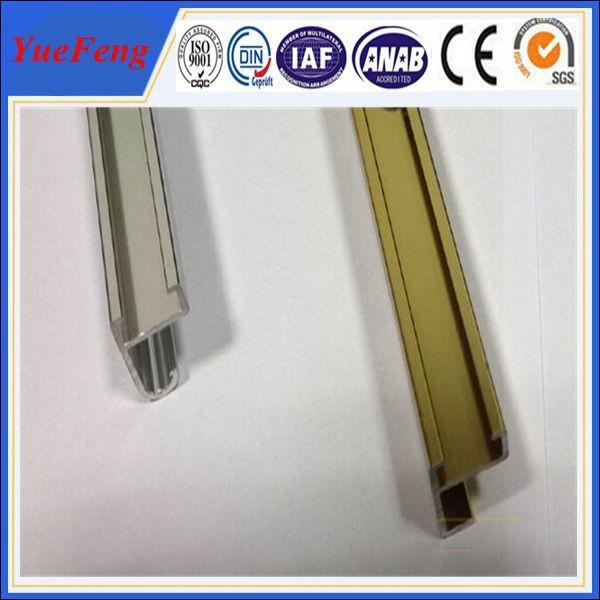 Aluminium Photo frame made from Aluminium metal , Champagne brushed aluminium