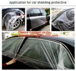 Car Carpet Masking Perforated Adhesive Film, Auto used plastic masking film