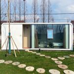 Modern Luxury Office Pod Aluminum Frame Prefabricated Soundproof Office Pod Work