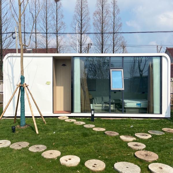 Modern Luxury Office Pod Aluminum Frame Prefabricated Soundproof Office Pod Work