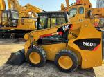 3 Ton Used Cat Excavator Caterpillar Skid Steer Loader CAT246D3