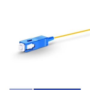 Wholesale Waterproof Fiber Optic Pigtail UPC SC Pigtail Single Mode OS2 9/125um LSZH 1m from china suppliers