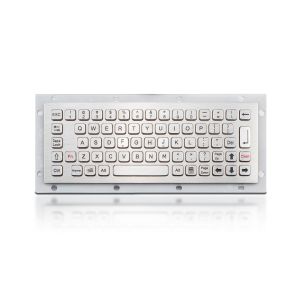 Buy cheap IP65 dynamic Stainless Steel Industrial Keyboard Vandal Proof 68 Keys Compact from wholesalers