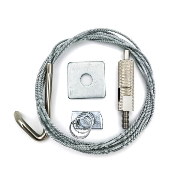 Lighting Suspension Cable Kits With Gripper Application Wire Suspension Hanging