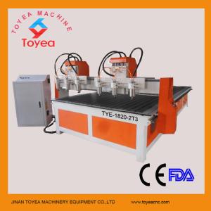 Wholesale Multi-heads Wood door making machine with high precision linear rail TYE-1820-2T3 from china suppliers