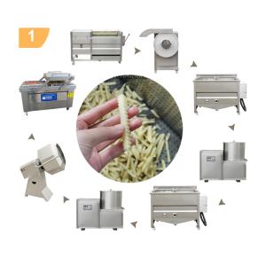 Wholesale 100kg Per Hour French Fry Production Line With Food Grade 304 Stainless Steel from china suppliers