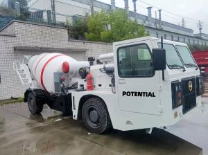 Wholesale Underground Mining Concrete Mixer Truck 3m3 Volume 230mm Ground Clearance from china suppliers