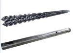 WPC PVC PE Industry / Extruder Bimetallic Nitride Conical Twin Screws And