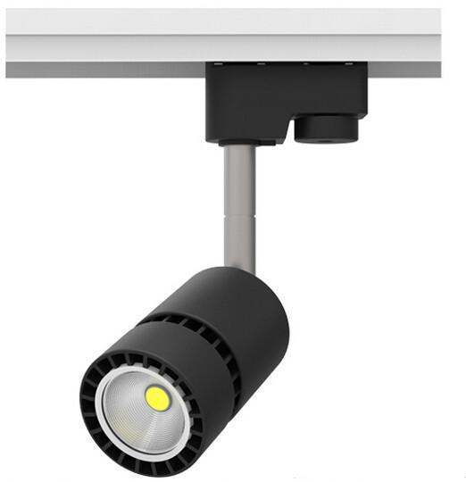20W 30W led track lights Diameter 95mm* Height 135mm 45 degree cob led track