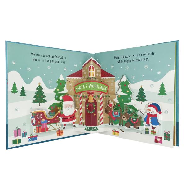 Wholesale High Quality Custom Christmas Pop up Harcdcover 3D Story Book Printing Services