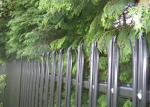 W Pale 70mm 3.0mm Galvanised Palisade Fencing Hot Dip For Residential