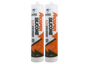 Wholesale Odourless Antifungal Silicone Sealant , Construction Facades Flexible Silicone Caulk from china suppliers