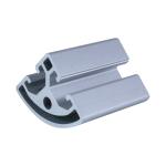 6063 T5 PVDF Industrial Aluminium Profile Extruded Sections