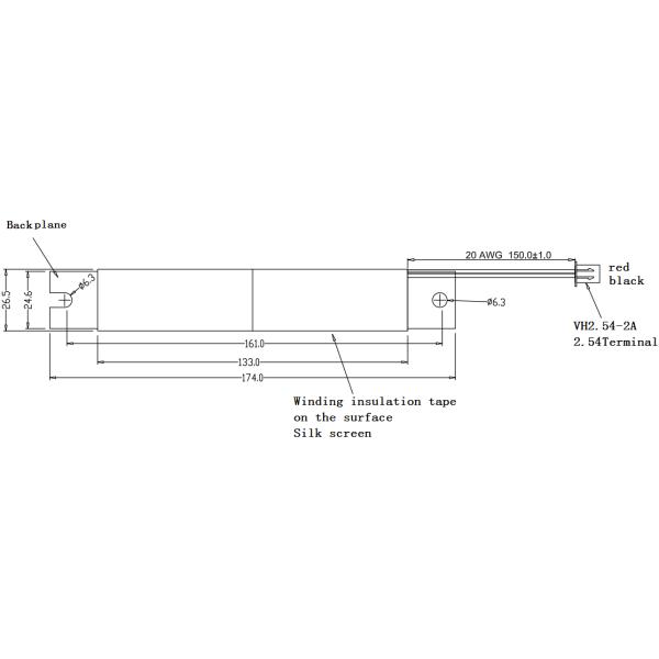 LED Emergency Driver Power 5W Emergency Time 3h & Built-in Li-ion Battery KE004-05M180KE