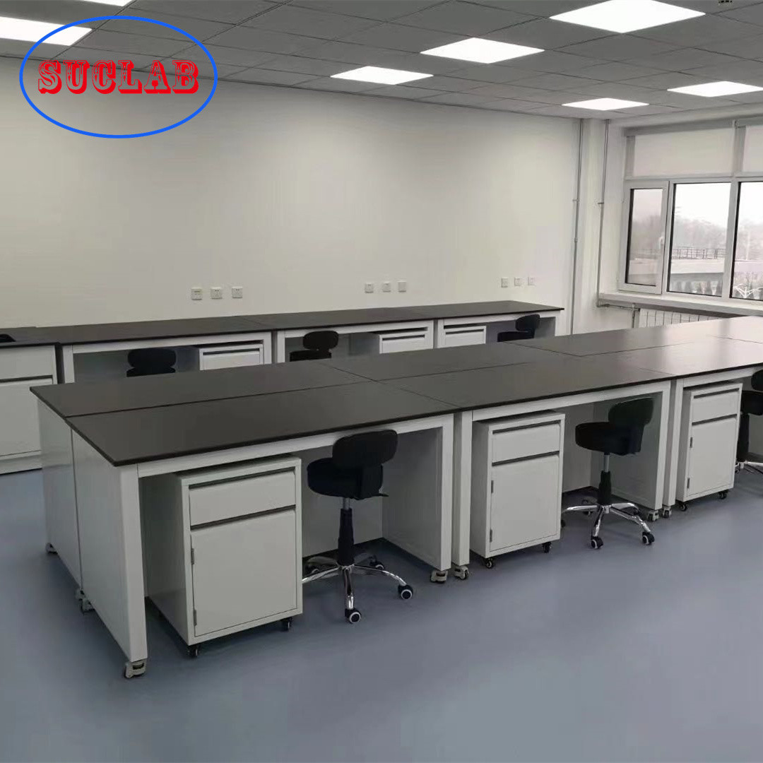 Durable Alkali Resistant Chemistry Laboratory Furniture,Laboratory work bench With Pp Sink And Faucet