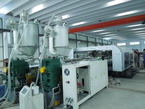 Wholesale Double Wall Metal Reinforced HDPE Winding Pipe Production Line from china suppliers