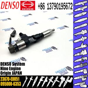 Wholesale 095000-6353 DENSO Diesel Injector Common Rail Fuel Injector HINO J05E from china suppliers