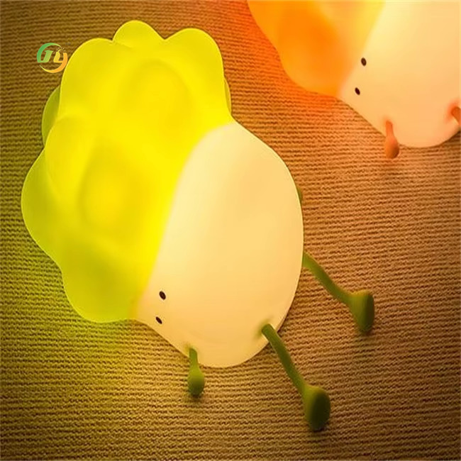 Modern Pendant Light Cute Cartoon Soft Light Silicone Safety Phone Holder