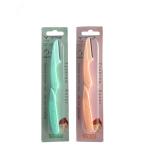 Manual Mini Tinkle Ladies Eyebrow Trimmer Plastics Handle For Eye Beauty