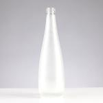 Frosted 300ml 500ml Long Neck Wine Glass Bottle for Spirits Rum OEM/ODM