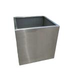 Large customized metal square tree planter modern outdoor heavy duty tree